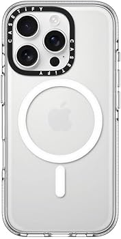 Amazon.com: CASETiFY Clear iPhone 16 Pro Case [Not Yellowing / 6.6